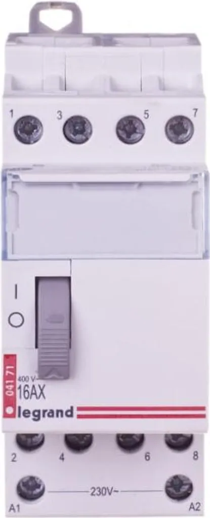 Télérupteur tétrapolaire Legrand CX3 16A 4 contacts pour éclairage