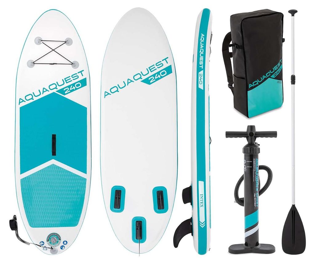 Aqua Quest 240 Jugend-Sup-Board 244 x 76 x 13 cm Intex Produktbild 
