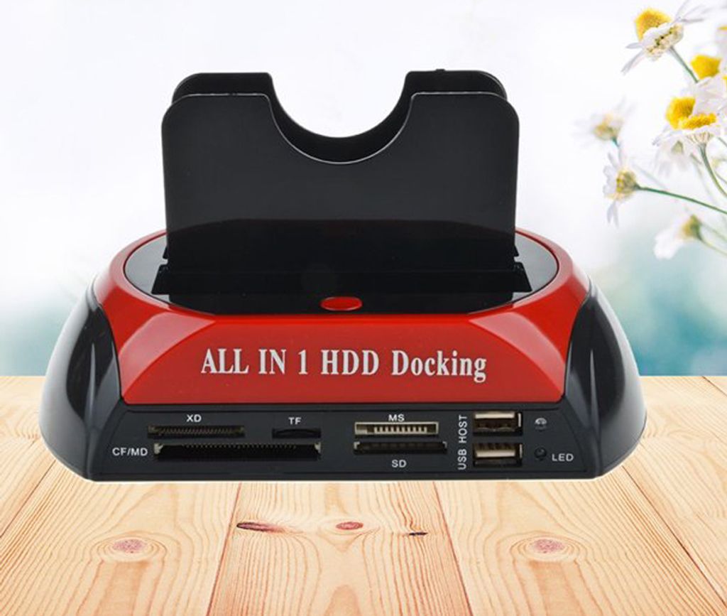 Stacja dokująca HDD 2 dyski twarde USB IDE SATA Stacja Zdjęcie produktu 12
