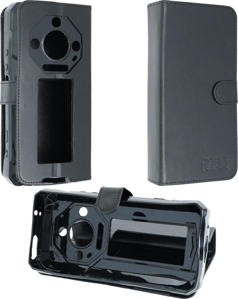 caseroxx Handy Hülle Tasche kompatibel mit Ulefone Armor 33 / Armor 33 Pro Bookstyle-Case Wallet Case