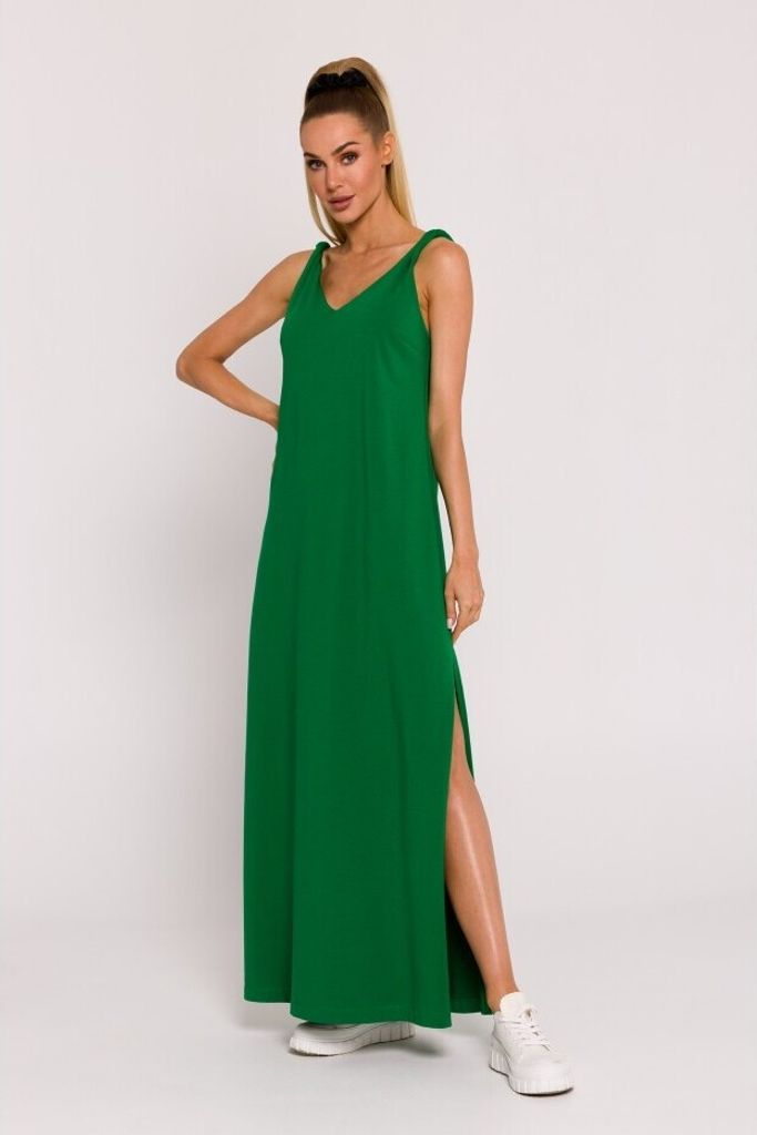 Made of Emotion Maxikleid für Frauen Joljim M791 hellgrün S