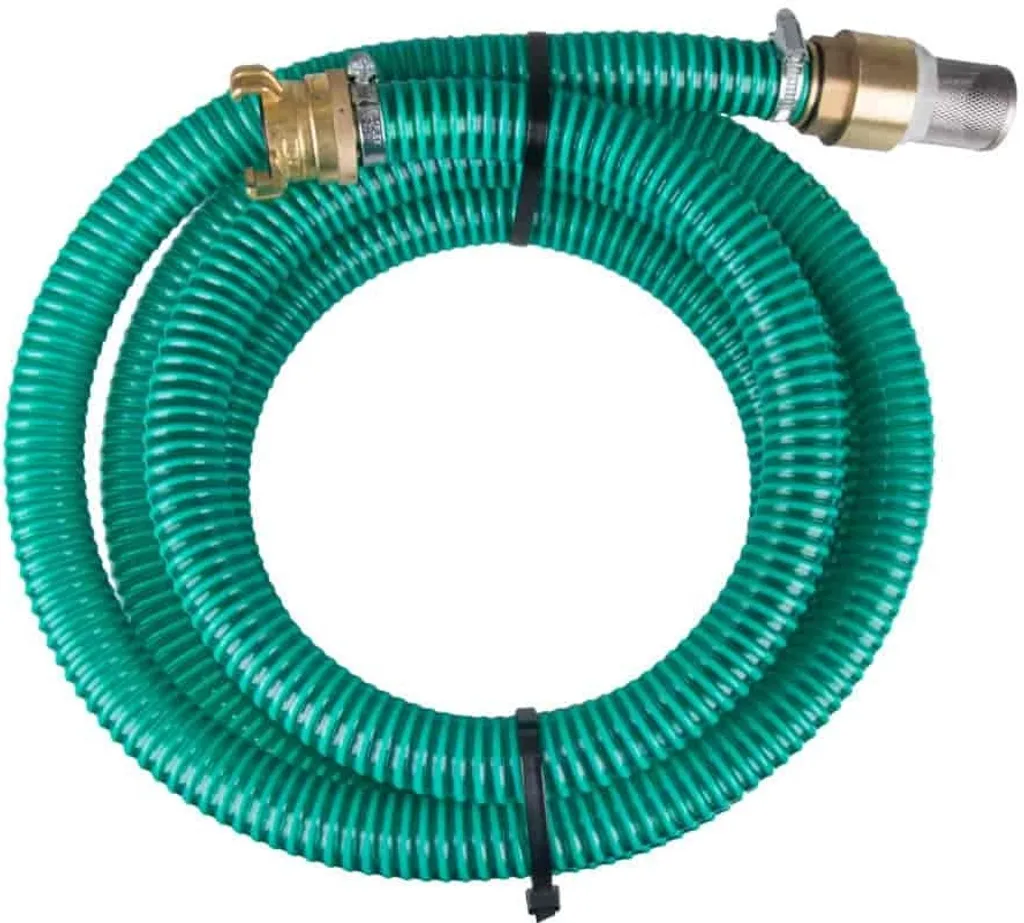 Tuyau d'aspiration 1" 4m anti-écrasement pour éviter le désamorçage pompe