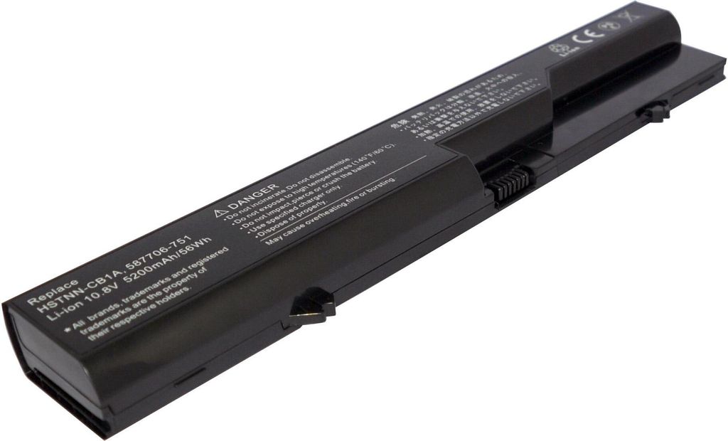 PowerSmart 5200mAh Akku für HP ProBook 4320s 4320t 4321s 593572-001, BQ350AA