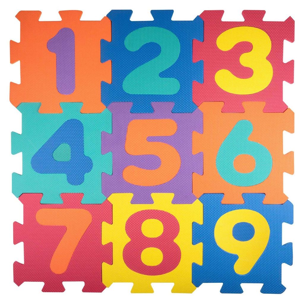 Playmat Schaumstoff-Figuren, 9 Stk.