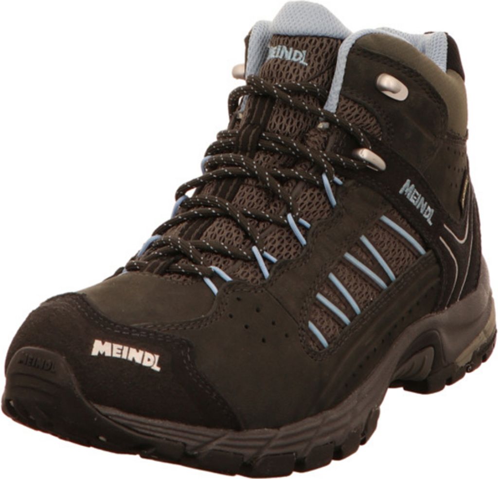 Meindl Damen Journey Mid GTX Wanderschuh anthrazit/orange 42.5