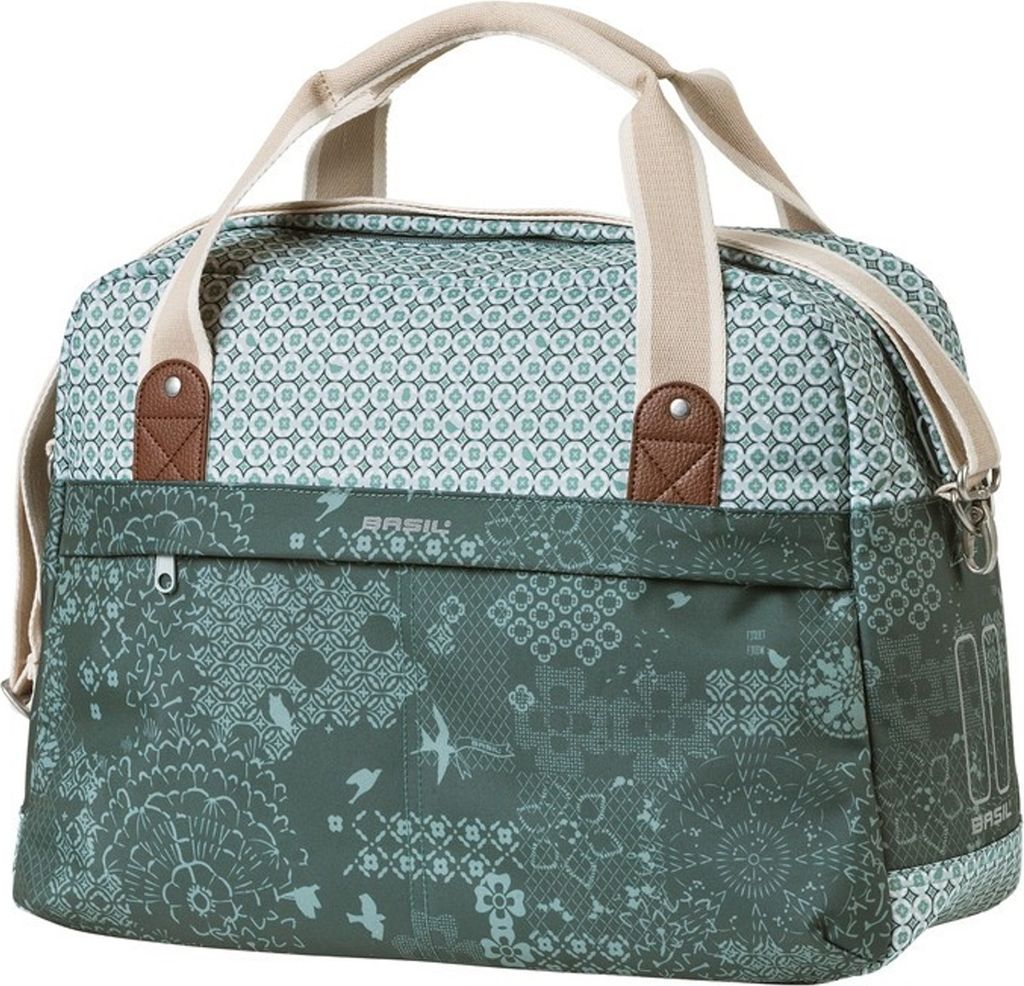 Basil Schultertasche Boheme Carry All forest green mit Produktbild 