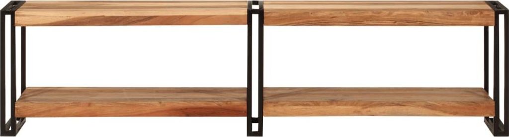 vidaXL TV-Schrank 160x30x40 cm Massivholz Akazie