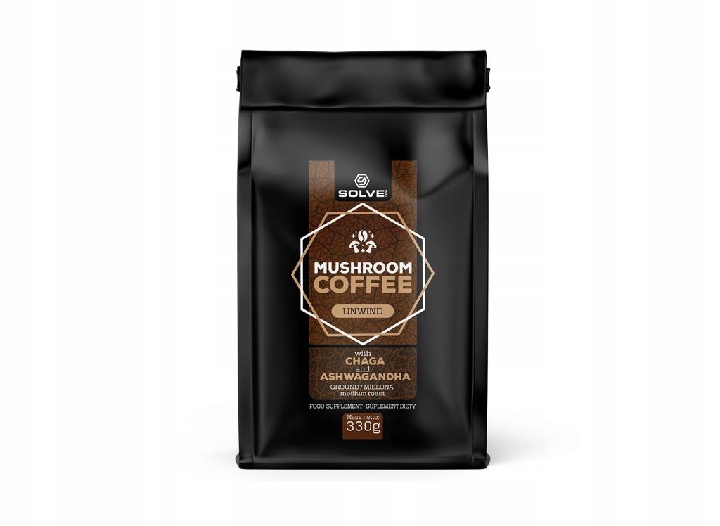 SolveLabs Pilz Kaffee Löwenmähne + Rhodiola 330g