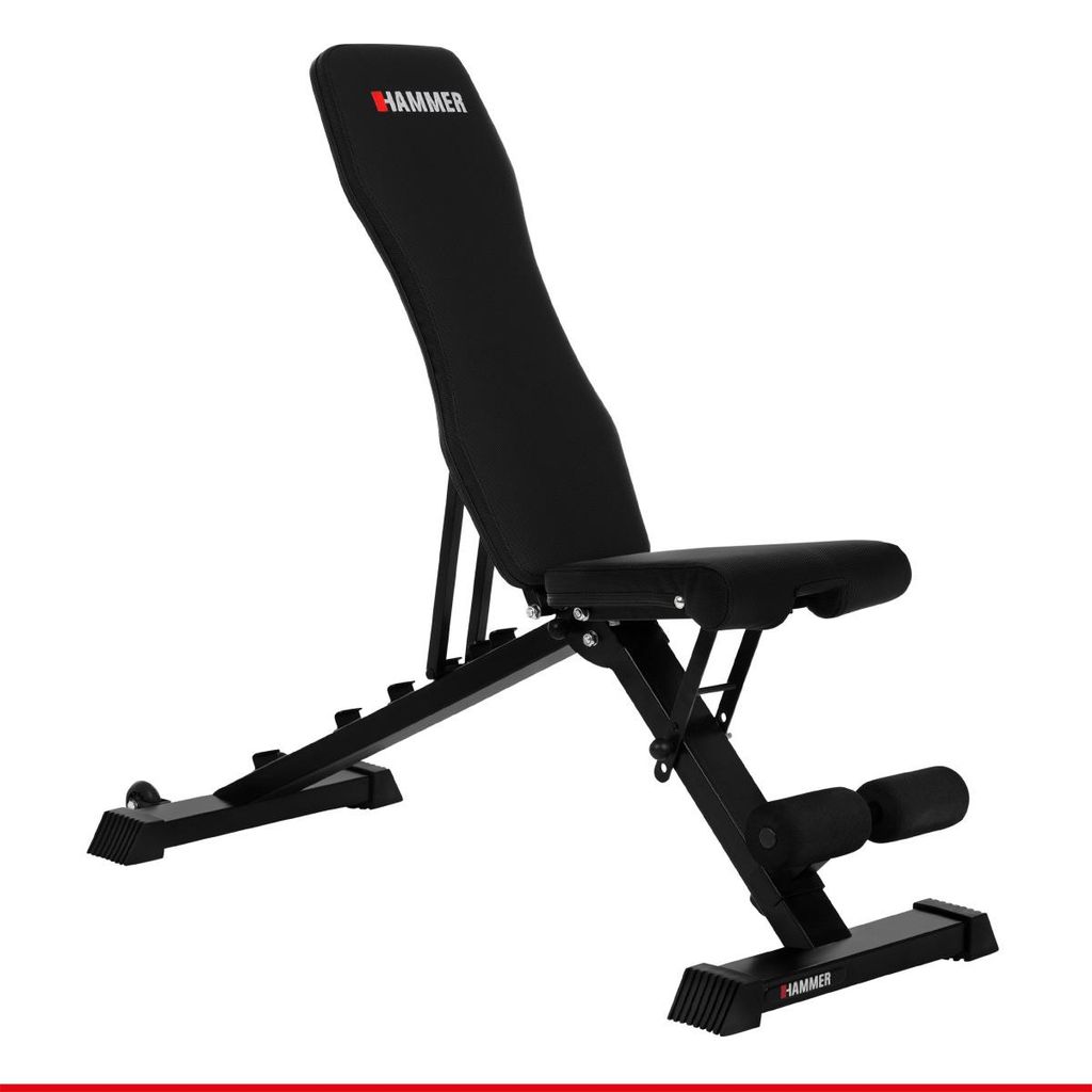 Banc de musculation Force 2.0 HAMMER, banc incliné, réglage Image du produit 