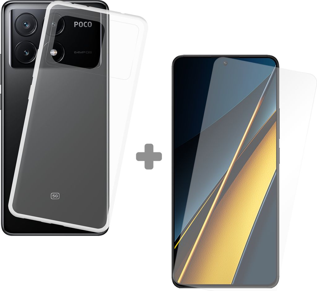 Hülle Xiaomi Poco X6 Pro Schutzhülle - Cazy - Transparant