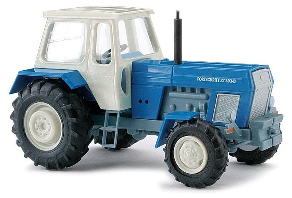 Busch 42847 Traktor Fortschritt / blau 1/87 Produktbild 