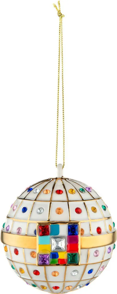 Boule Noël Alessi MJ16 7 Incassable et Durable en Verre Soufflé Artisanal