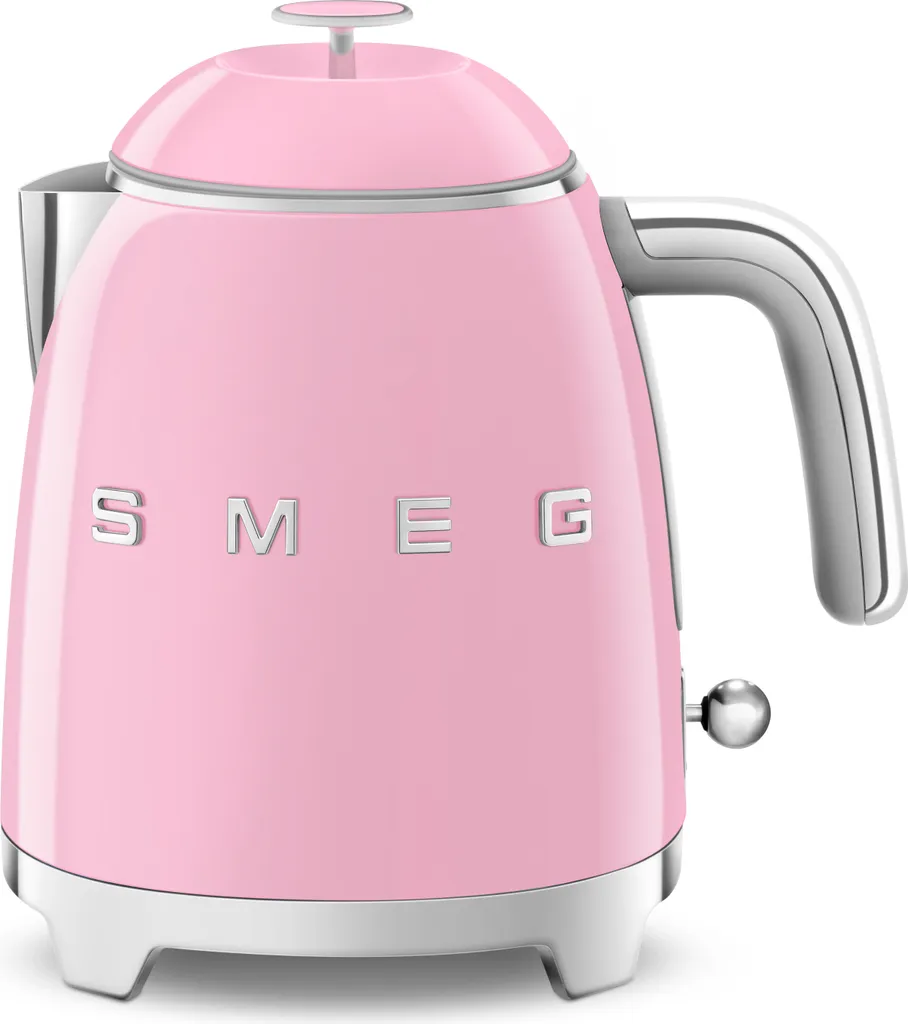 Smeg Mini Bollitore KLF05PKEU Rosa Lucido - Accessorio Cucina Luxury