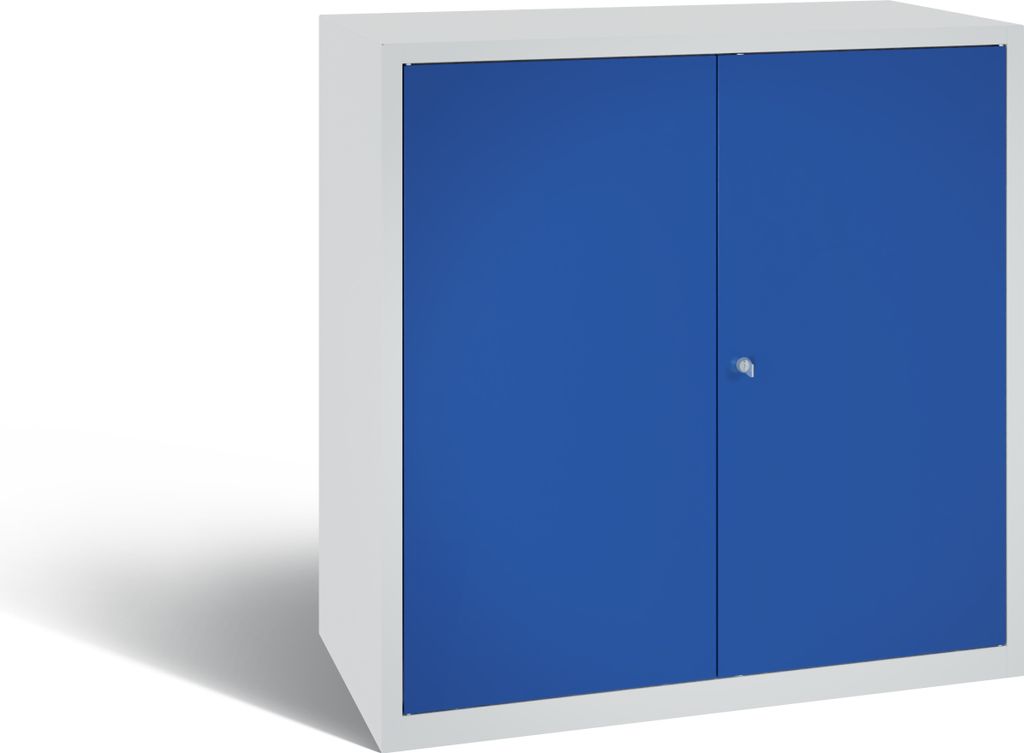 CP Stahlschrank 8821-00 lichtgrau, enzianblau 94,0 x 50,0 x Produktbild 