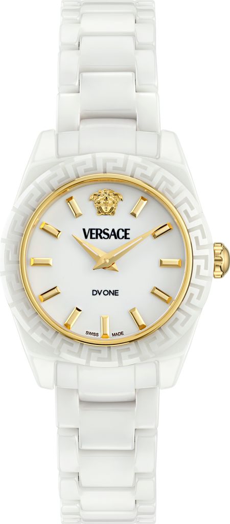 Versace Uhr Damen DV One Mini Weiß Keramik VE9F00224 Produktbild 