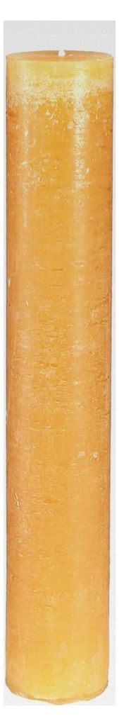 4er Set Stabkerzen in Honigfarbe 50x300mm - Lange Brenndauer, Durchgefärbt, Rustikale Optik, 4 Stück