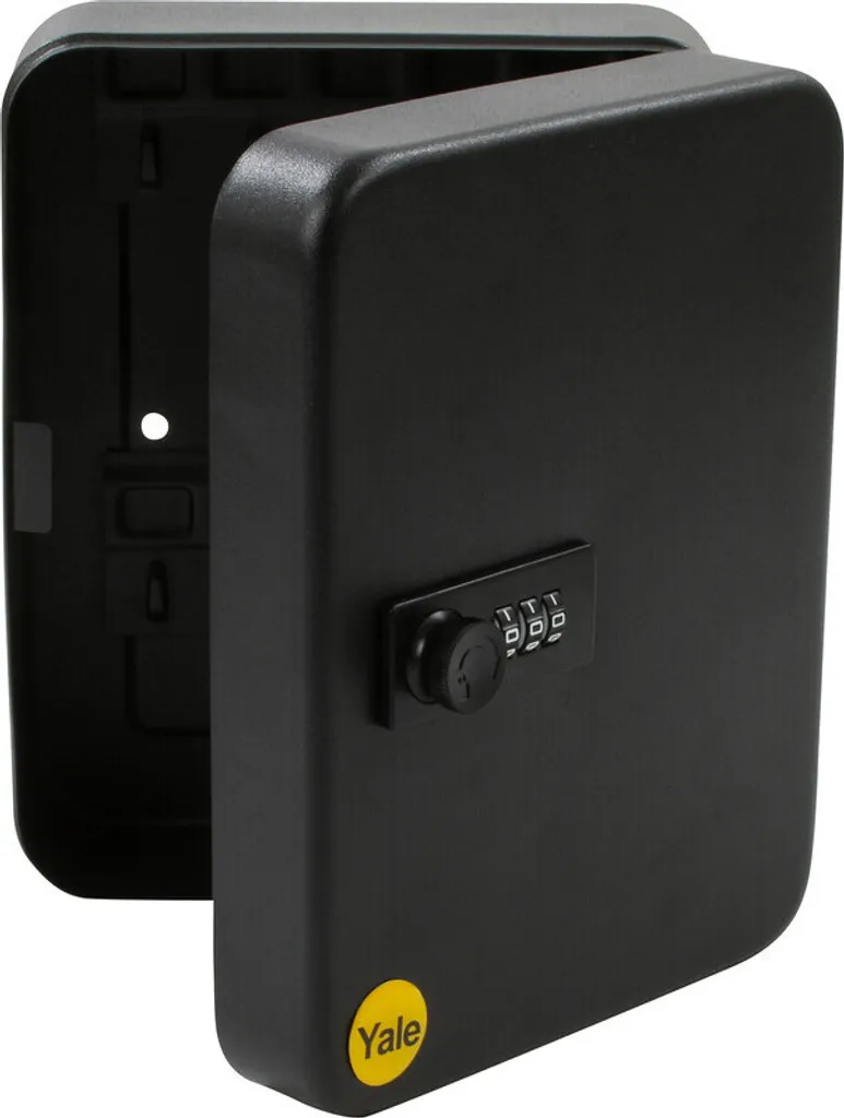 YALE Boîte à clés YKB/200/CB2 Noir Mat - Coffre de Sécurité à Code - 7