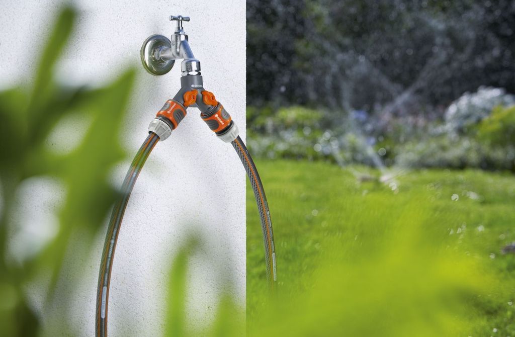 GARDENA Wasserverteiler für Gartenschlauch 2-Wege Produktbild 14