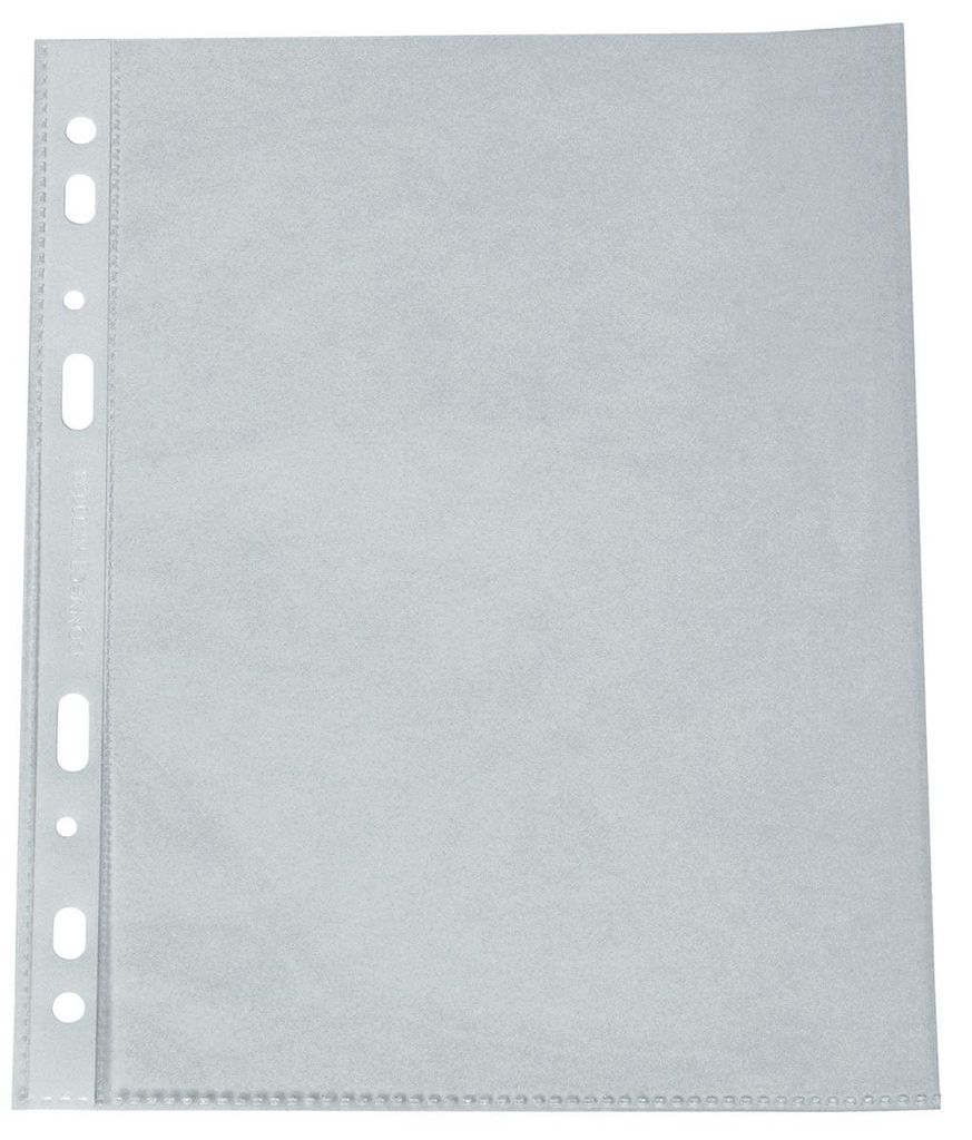 Q-Connect KF14843 Prospekthüllen, A4, 100 Stück glasklar Produktbild 