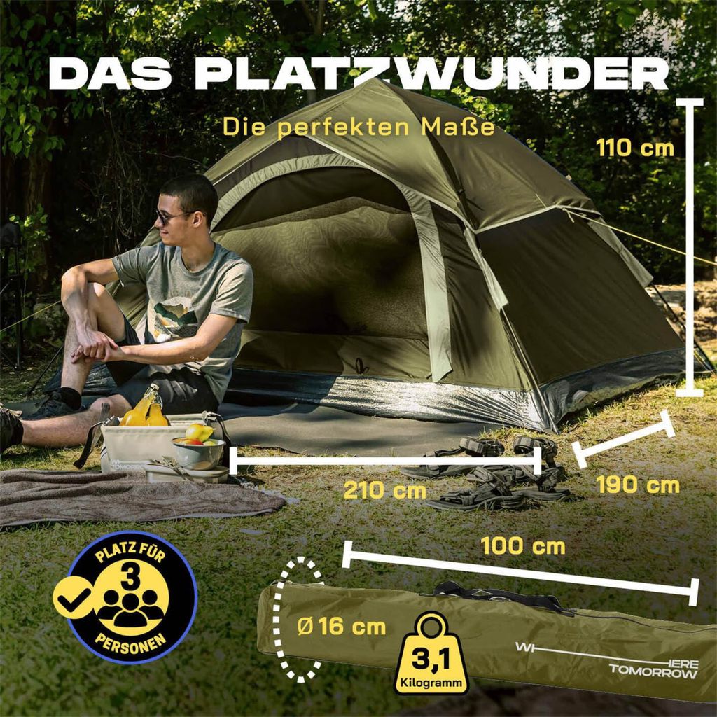 trakker zelte Trekker-Baum-Zelt - 139,00 EUR