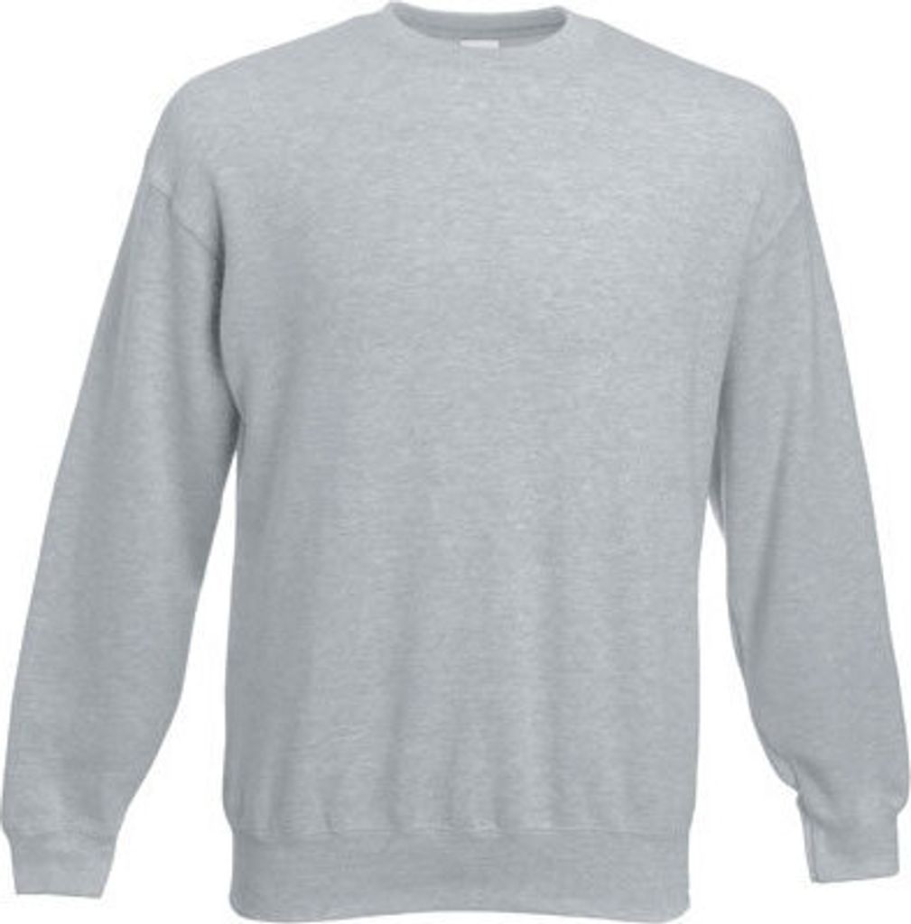 Fruit of the Loom - Classic Set-in Sweat - Heather Grey - XXL