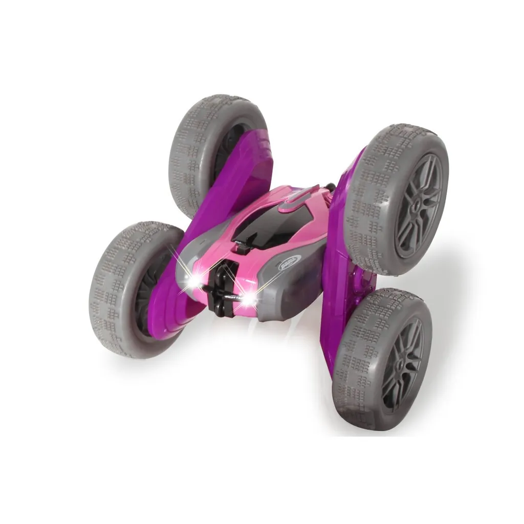Voiture télécommandée de cascade SpinX Jamara rose rotative à 360° - 11