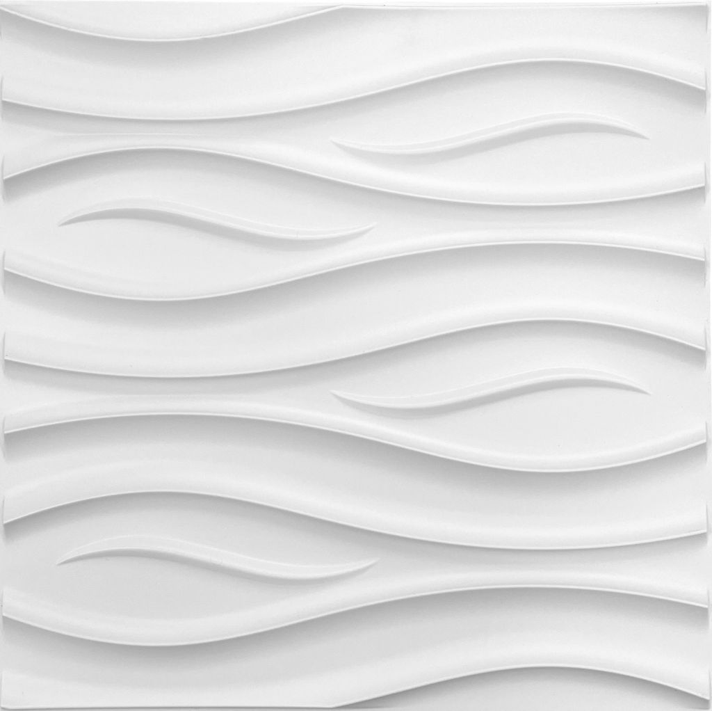 Kunststoff 3D Wandpaneele Wanddeko Wandverkleidung Produktbild 