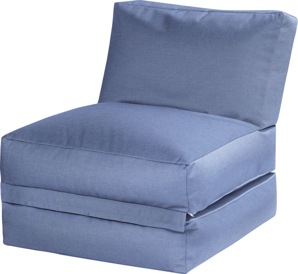 SITTING POINT Twist OUTSIDE Sitzsack blau