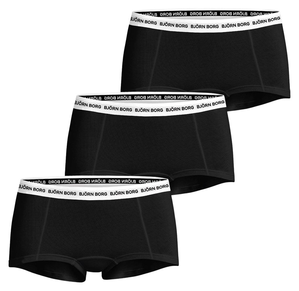 Björn Borg Logo Boxershorts Damen (3-pack)