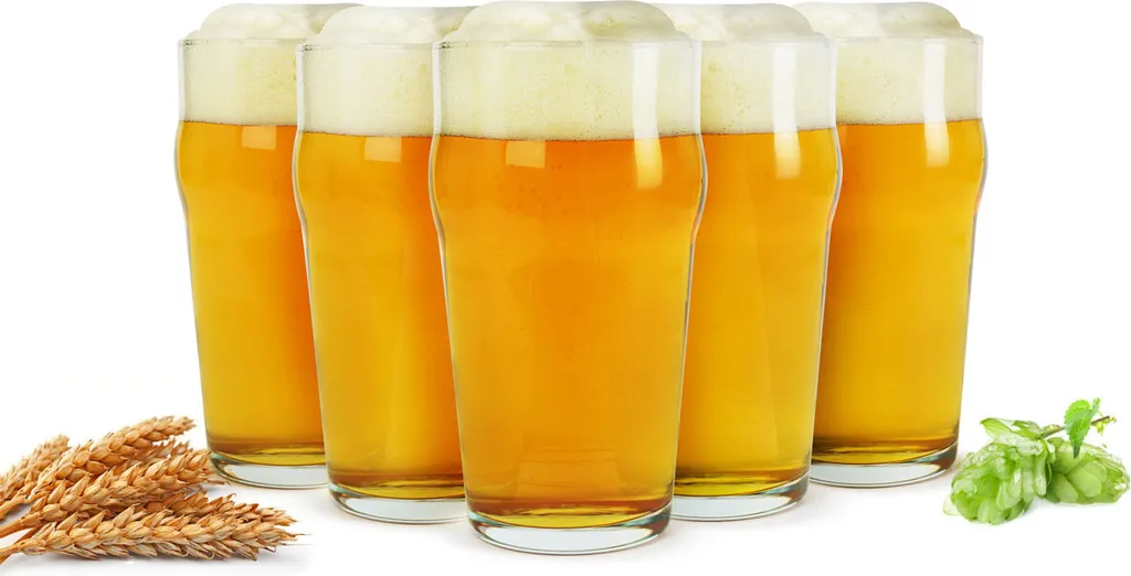 6 Pintgläser 0 5L Biergläser Bierglas