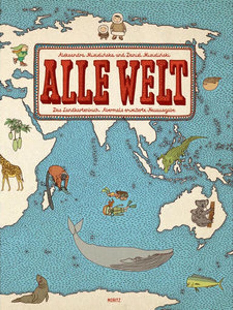 Alle Welt. Das Landkartenbuch Immagine del prodotto 