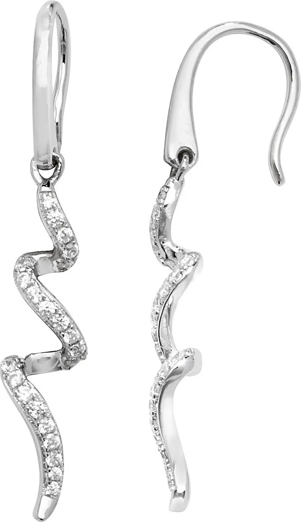 Boucles d'Oreilles Femme Argent 925 Oxyde de Zirconium TRS22900 41mm