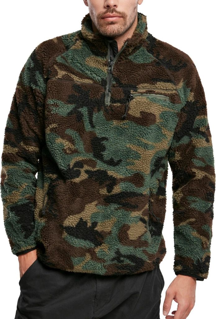 Brandit Teddy Fleecepullover Größe XXL Farbe Wald