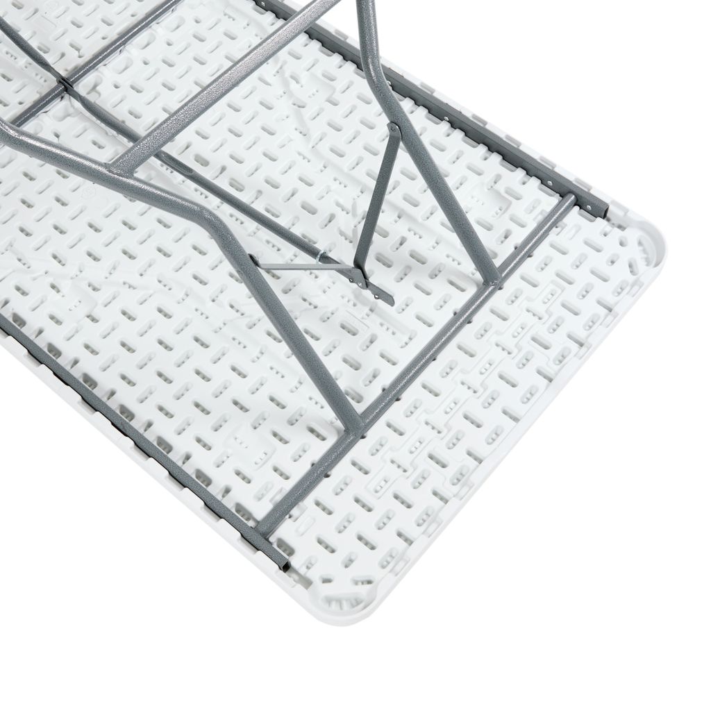 AREBOS stół bufetowy składany 182 x 74 x 74 cm stół Zdjęcie produktu 10