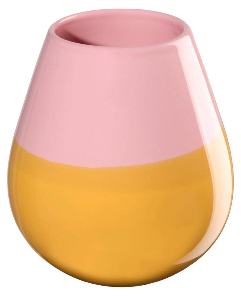 Vase ease joy, 28 cm, passion fruit smoothie Produktbild 