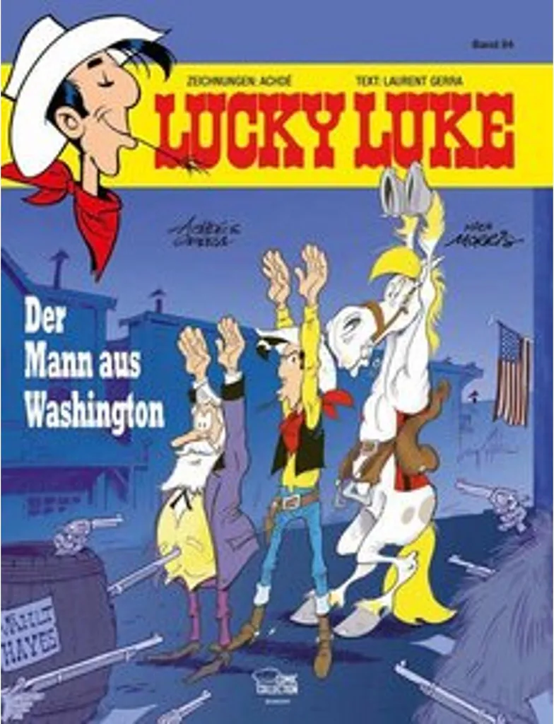 Cadeau Idéal BD Lucky Luke : Tome 84 L'Homme de Washington à Découvrir