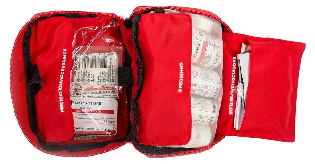 Trousse de secours Traveller 17x12 cm compacte avec kit de 44 pièces - 2
