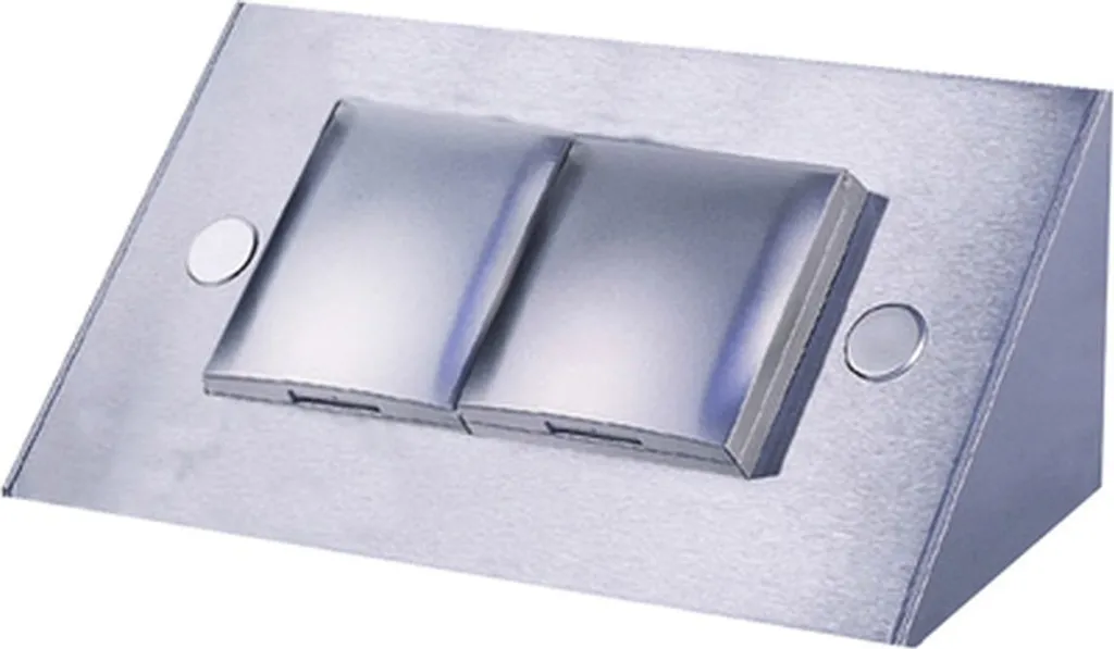 Bloc multiprise d'angle inox Thebo 17916 pour plan de travail cuisine - 8