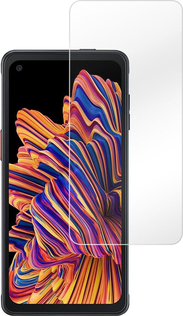 eSTUFF ES504065, Samsung, Galaxy Xcover Pro, Trockene Anwendung, Kratzresistent, Transparent, 1 Stück(e)