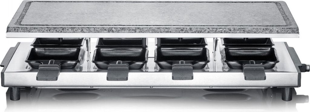 Macchina per raclette 8 persone 1500w + pietra per Immagine del prodotto 