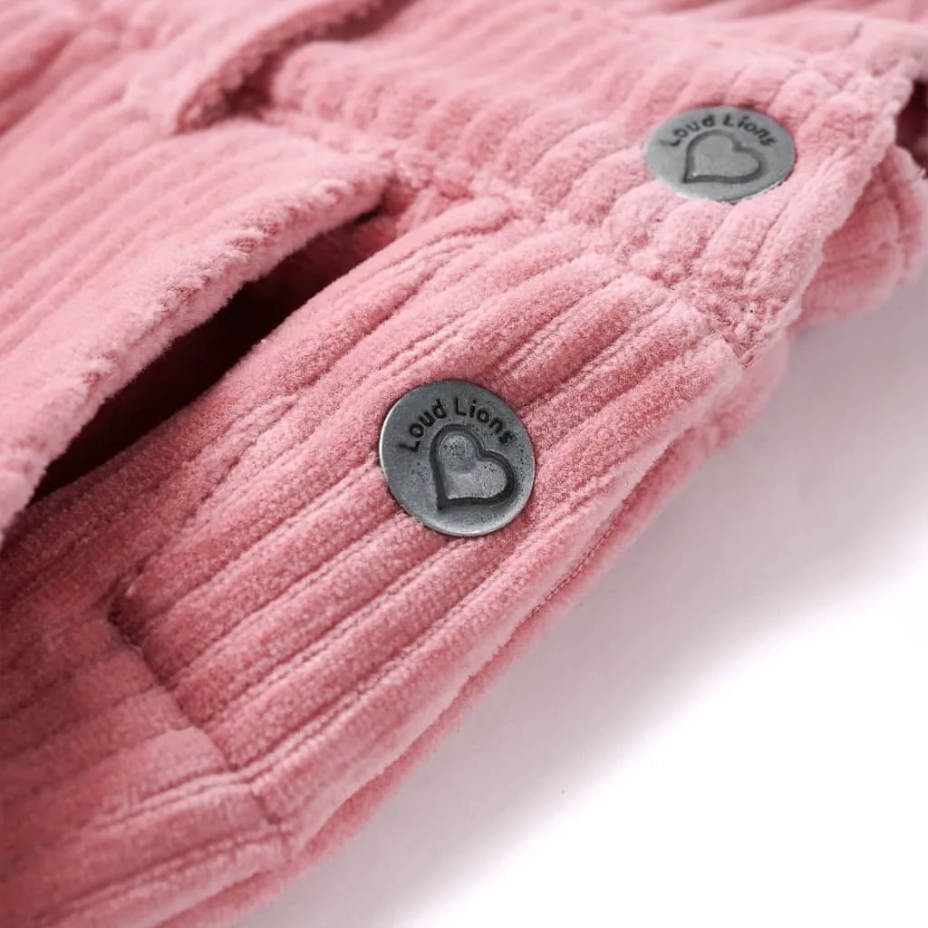 Robe velours côtelé rose clair taille 92 - Matière douce et durable - 6