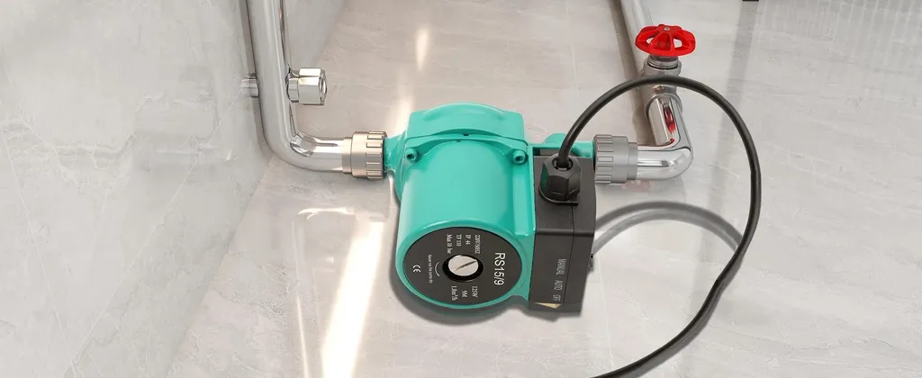 Solution basse pression : pompe de circulation 220V eau chaude 3 vitesses - 7