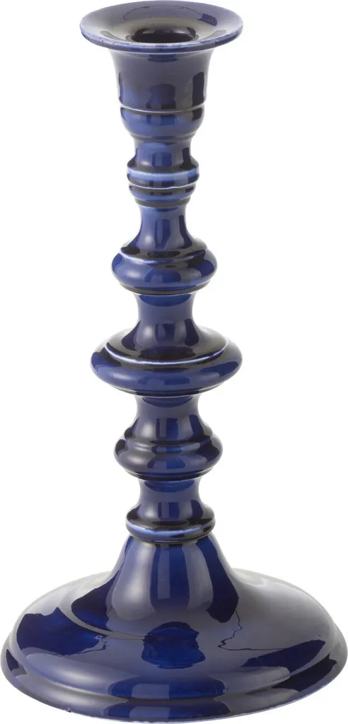 Bougeoir Nag J-Line Aluminium Bleu - Créez une Ambiance Cosy Salon