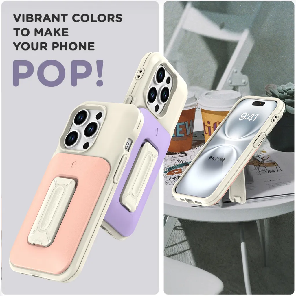 Custodia Portafoglio Per IPhone 13 Pro Max 6.7", Con 7 Slot Per Carte E Cerniera, Cover Con Magnete E Supporto, Inclusa Pellicola In Vetro Temperato, Colore Glitter
