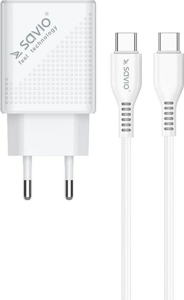 Savio LA-05, Drinnen, AC, 1 m, Weiß Produktbild 