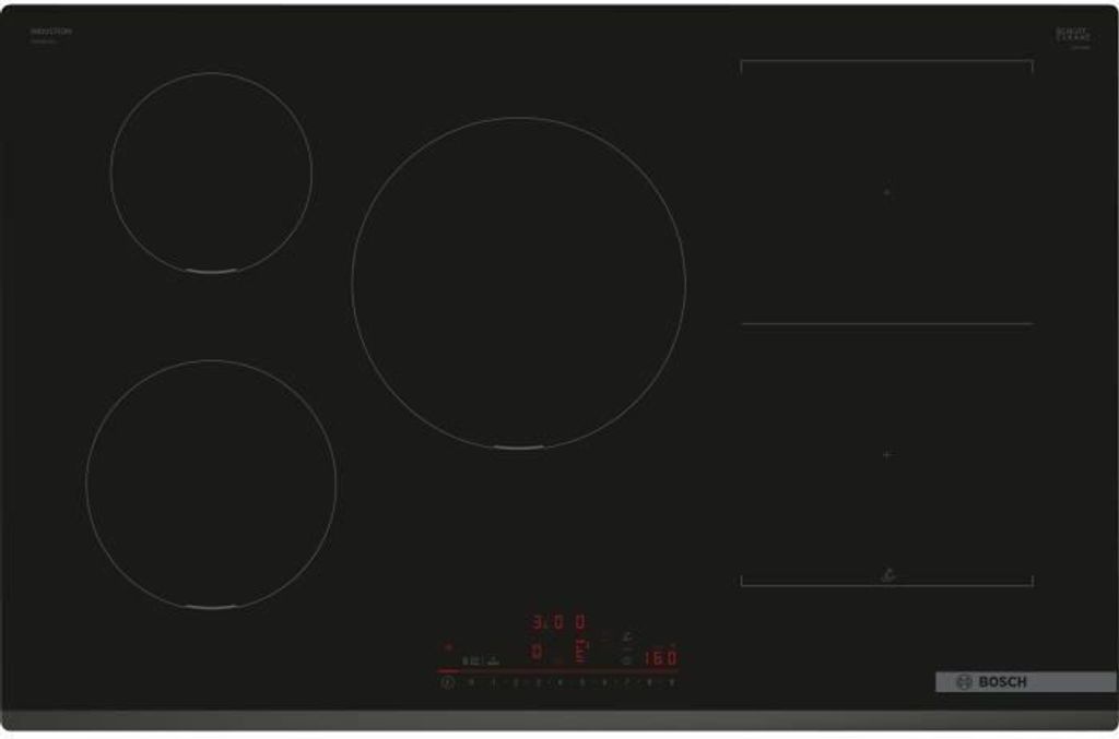 BOSCH breites Induktionskochfeld 5 Brenner L80 x T52 cm PVW831HC1E