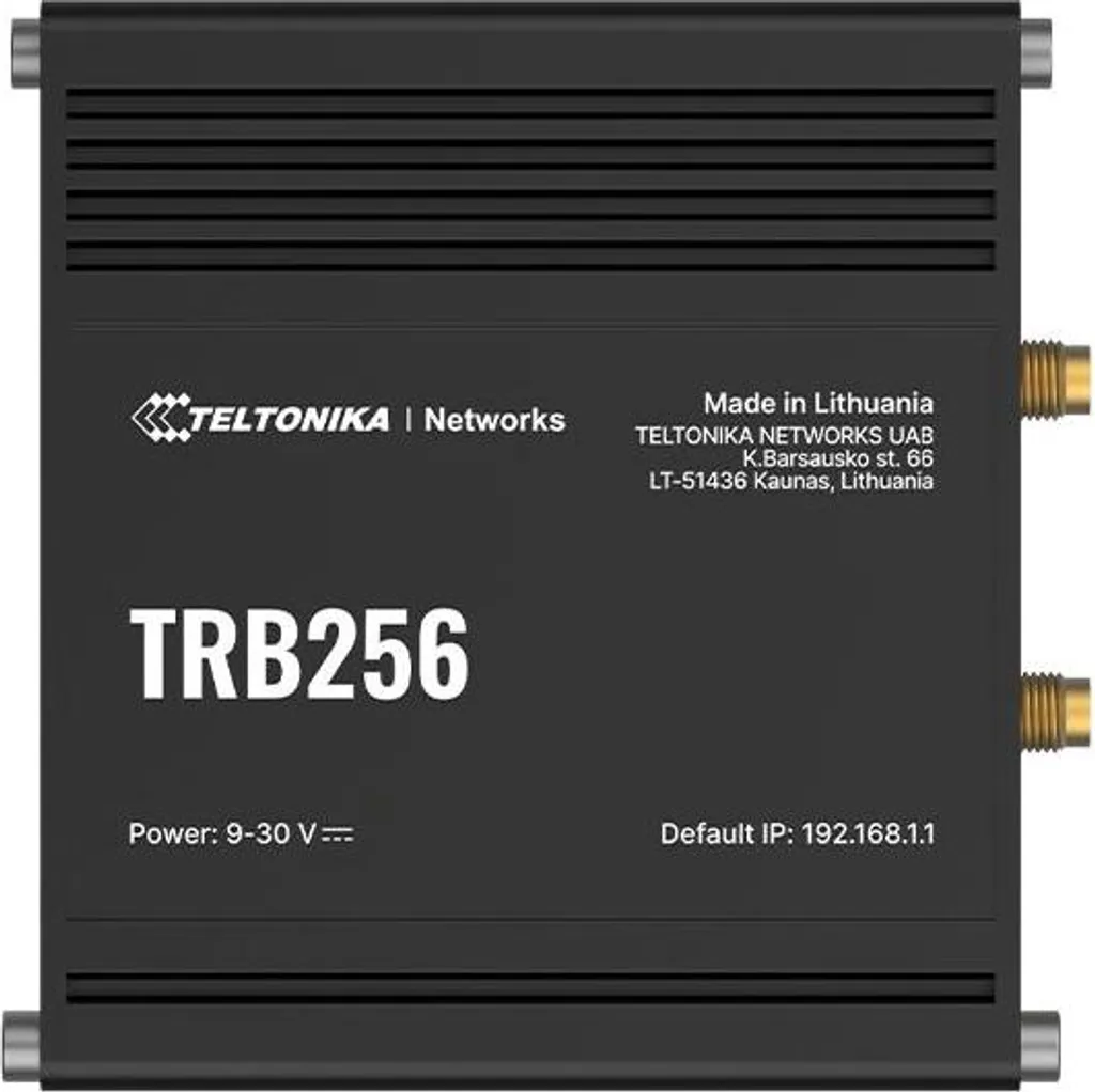 Passerelle Teltonika TRB256 Gateway 450 MHz TRB256000000 LTE Industrielle
