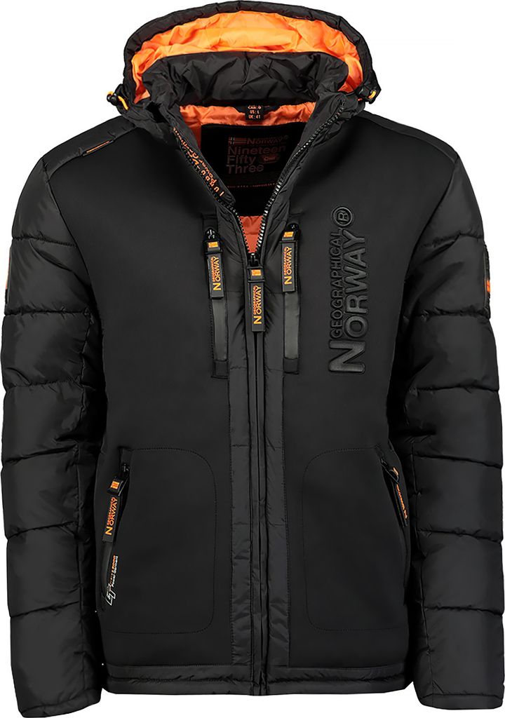 Geographical Norway - Kurtka - Beachwood068-man-black - Zdjęcie produktu 
