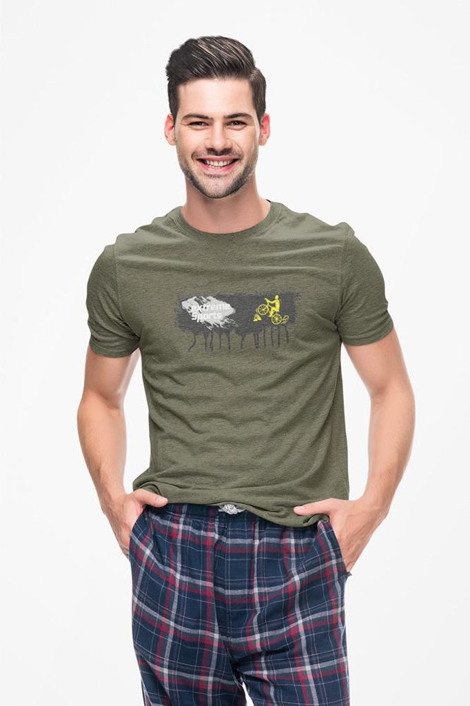 D&B Uni Polo ST00049 Extreme Sports MilitärGrün -Größe S