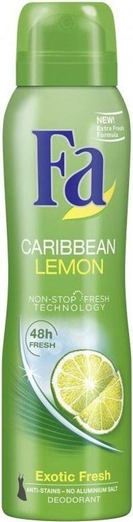 Fa Desodorante Spray 150ml Limones Caribe